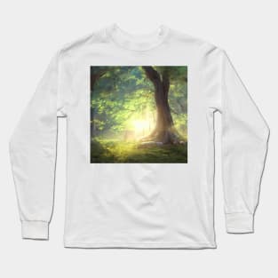 The Magic of the Cherry Blossom's Word Long Sleeve T-Shirt